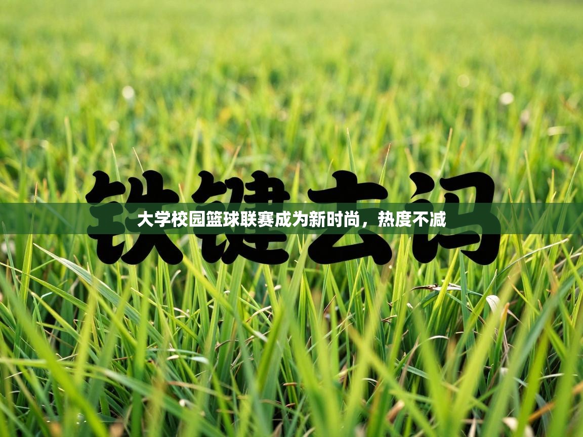 大学校园篮球联赛成为新时尚,热度不减 第2张